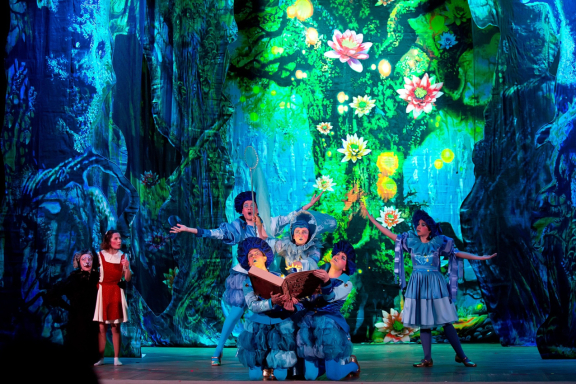 Московский фэнтези-спектакль "Волшебник Изумрудного Города" от режиссёра Московского театра Н. Сац В. Меркулова