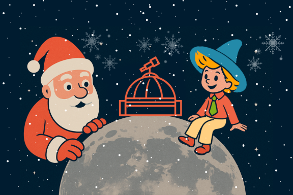 Незнайка на Луне. Новогоднее космическое шоу для детей.