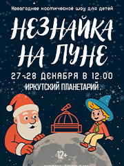 Незнайка на Луне. Новогоднее космическое шоу для детей.