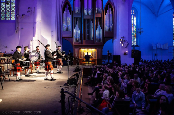 Ирландское шоу. Оркестр волынщиков City Pipes